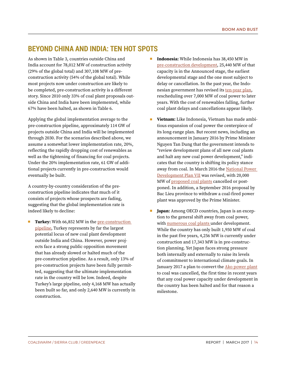 Boom and Bust 2017: Tracking the Global Coal Plant Pipeline - Christine Shearer, Nicole Ghio, Lauri Myllyvirta, Aiqun Yu, Ted Nace, Page 14