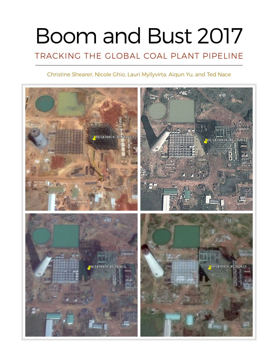 Tracking the Global Coal Plant Pipeline - Cover Page