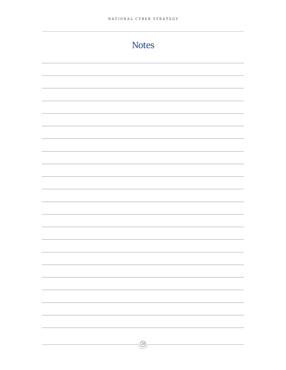 National Cyber Strategy of the United States of America, Page 37