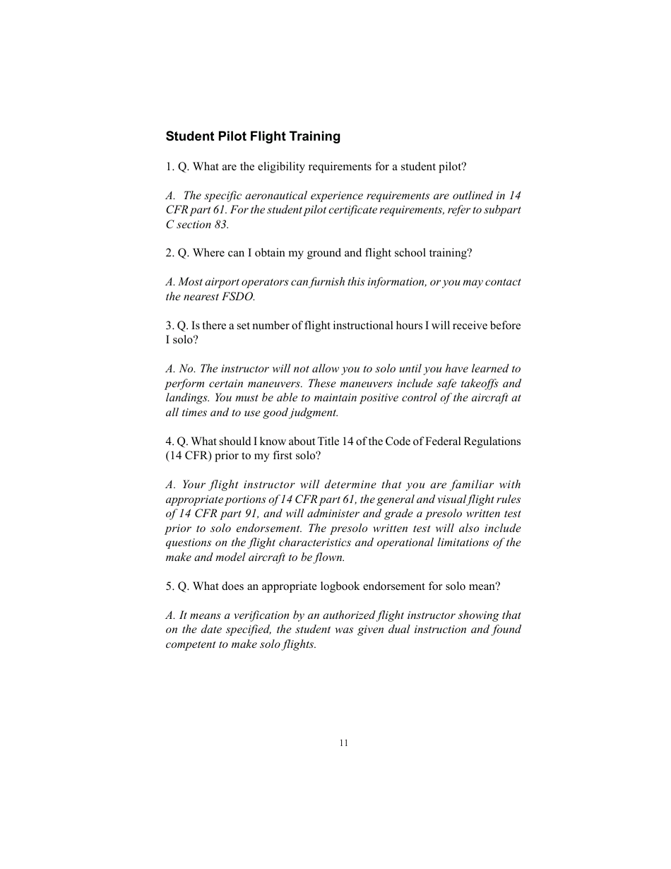 Student Pilot Guide, Page 15