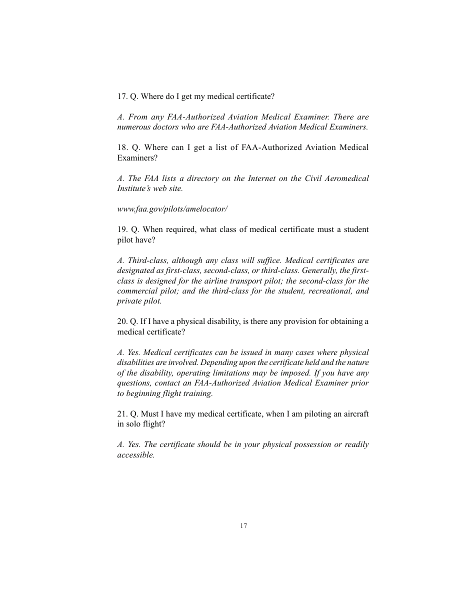 Student Pilot Guide, Page 21