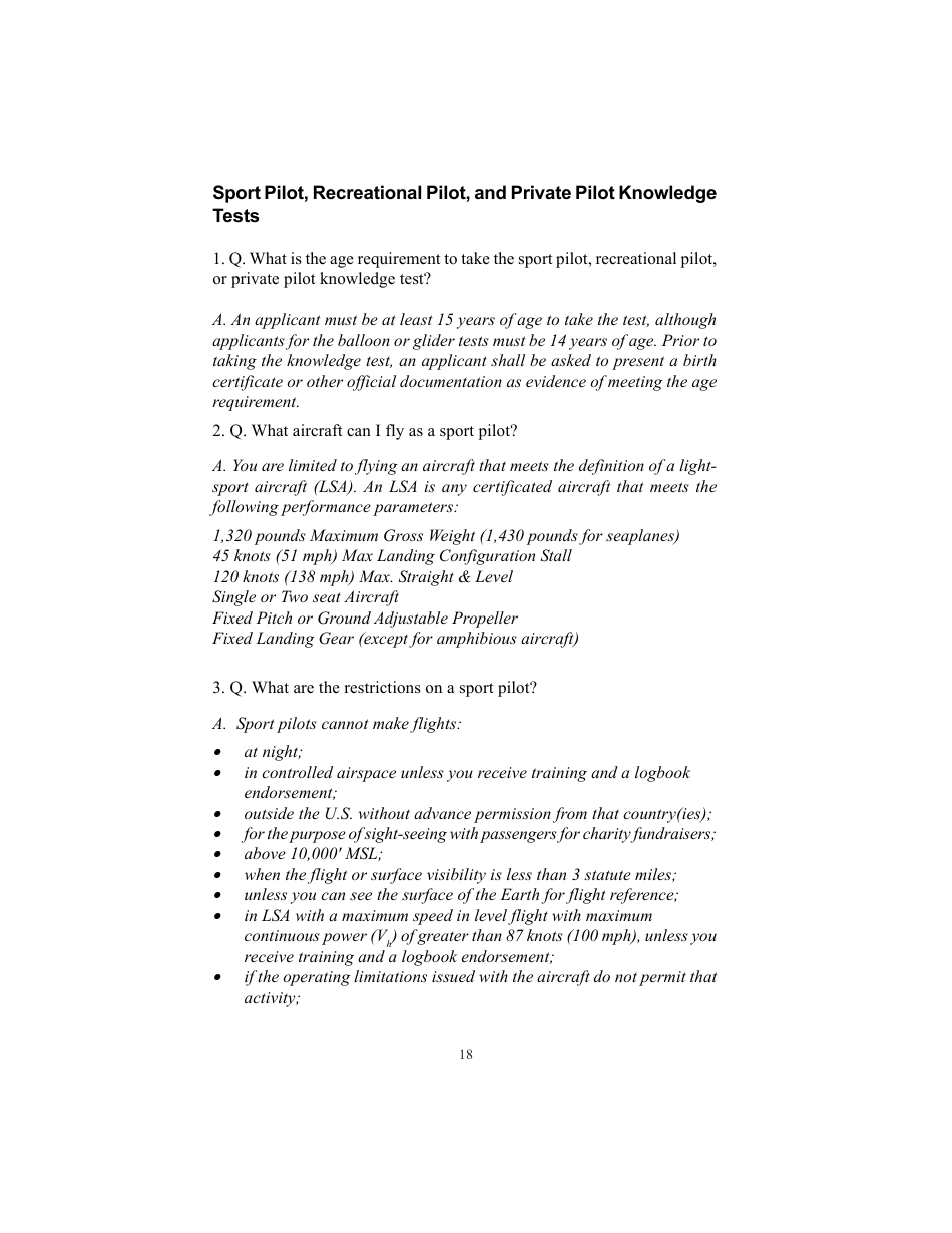Student Pilot Guide, Page 22