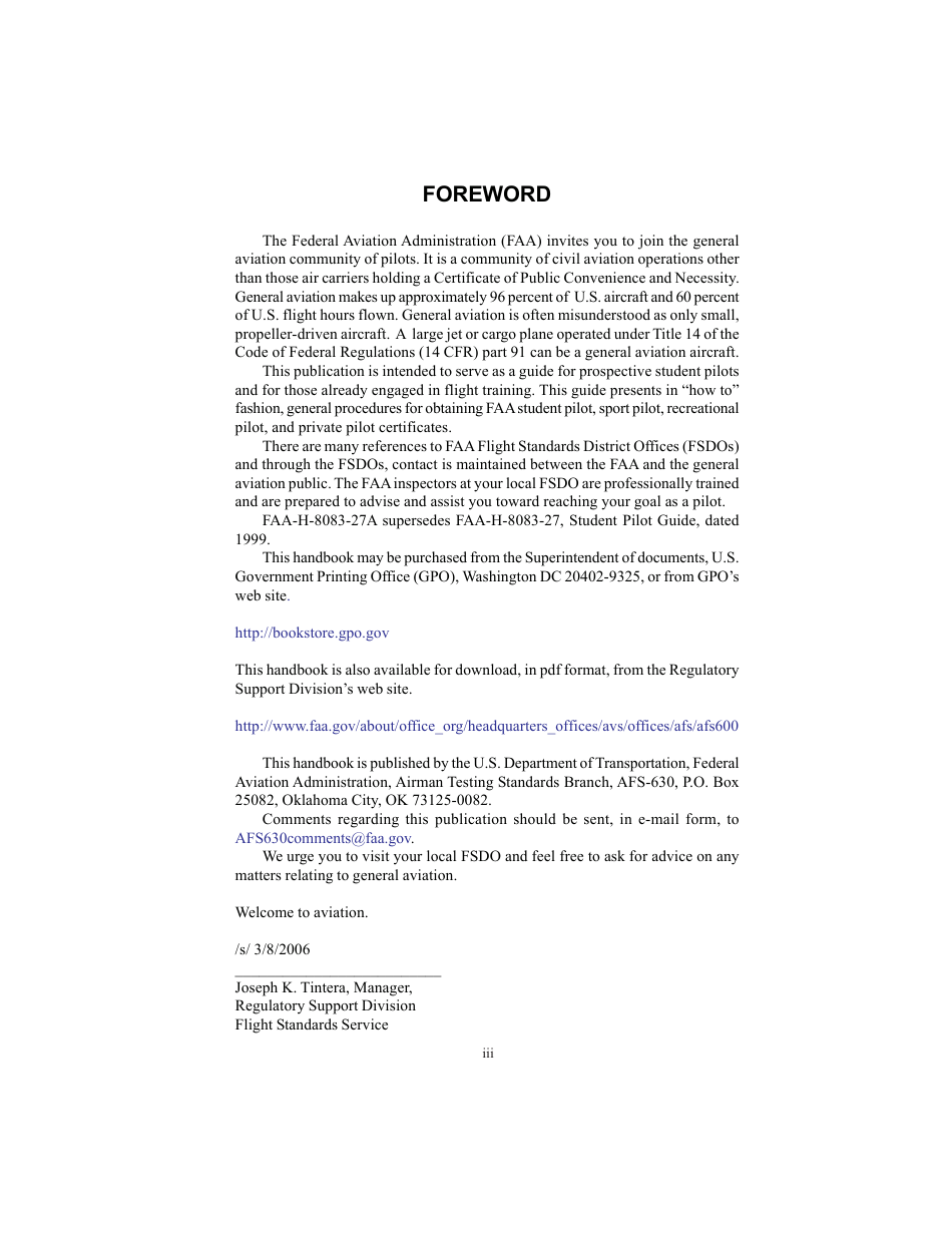 Student Pilot Guide, Page 3