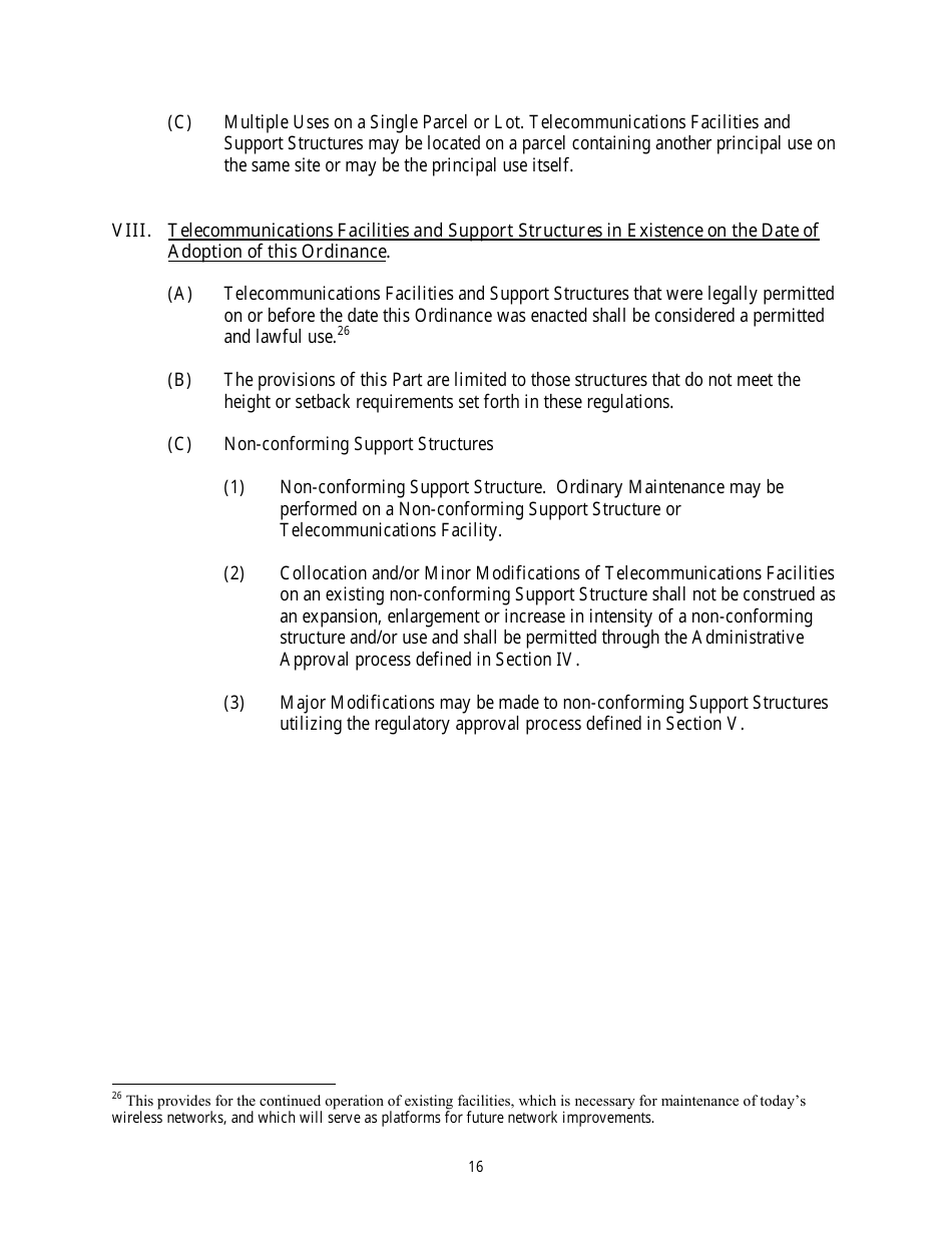 Model Wireless Telecommunications Facility Siting Ordinance - the Wireless Infrastructure Association, Page 17
