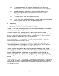 Model Wireless Telecommunications Facility Siting Ordinance - the Wireless Infrastructure Association, Page 3