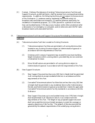 Model Wireless Telecommunications Facility Siting Ordinance - the Wireless Infrastructure Association, Page 7