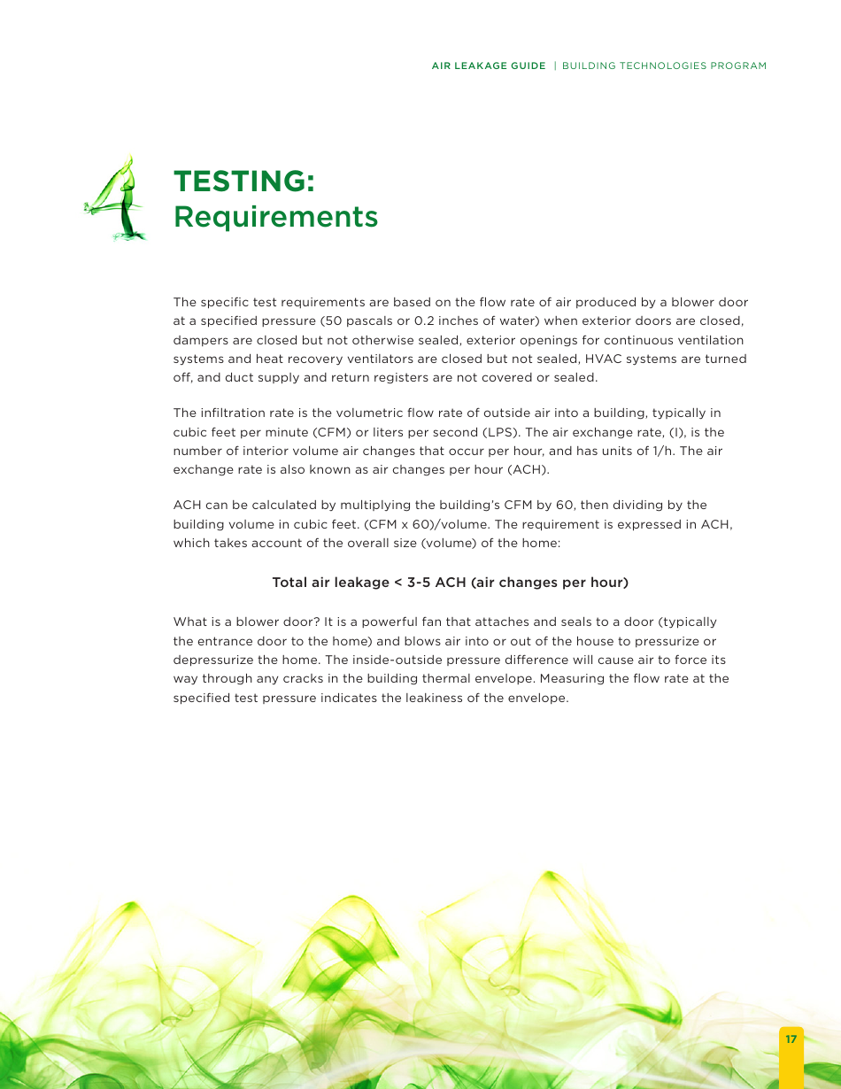 Building Energy Code Resource Guide: Air Leakage Guide - Building Technologies Program, Page 23