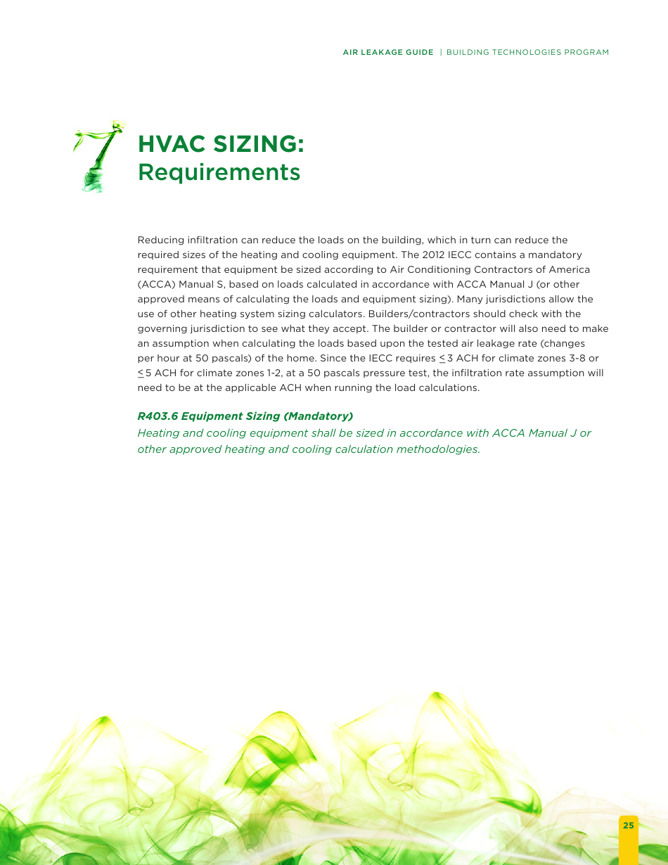 Building Energy Code Resource Guide: Air Leakage Guide - Building Technologies Program, Page 31