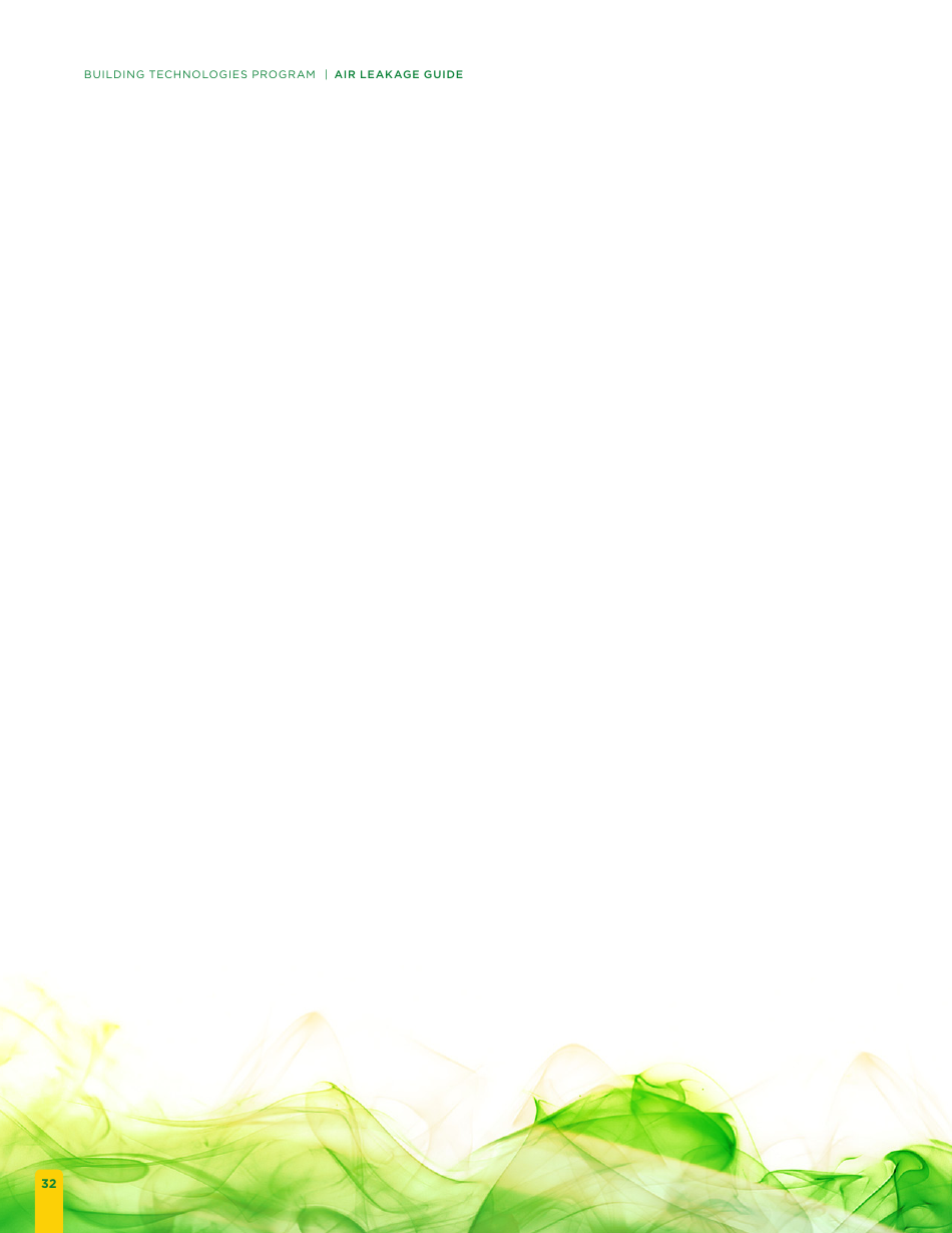 Building Energy Code Resource Guide: Air Leakage Guide - Building Technologies Program, Page 38