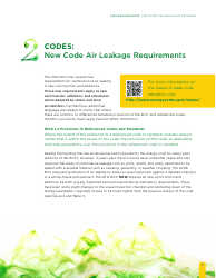Building Energy Code Resource Guide: Air Leakage Guide - Building Technologies Program, Page 9