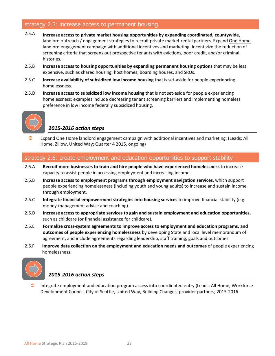 All Home Strategic Plan 2015-2019, Page 26