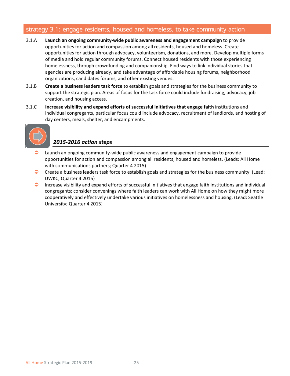 All Home Strategic Plan 2015-2019, Page 28