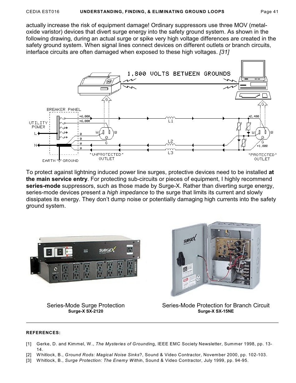 Understanding, Finding,  Eliminating Ground Loops - Bill Whitlock, Page 41
