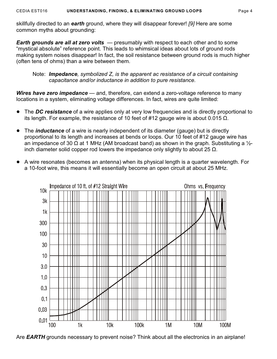 Understanding, Finding,  Eliminating Ground Loops - Bill Whitlock, Page 4