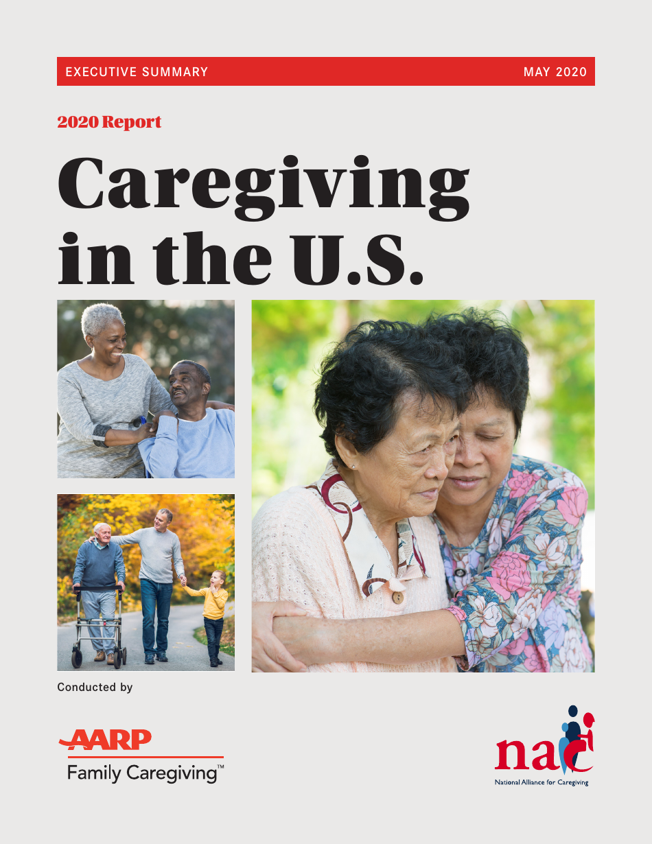 Caregiving in the U.S. 2020 - Executive Summary Document Preview