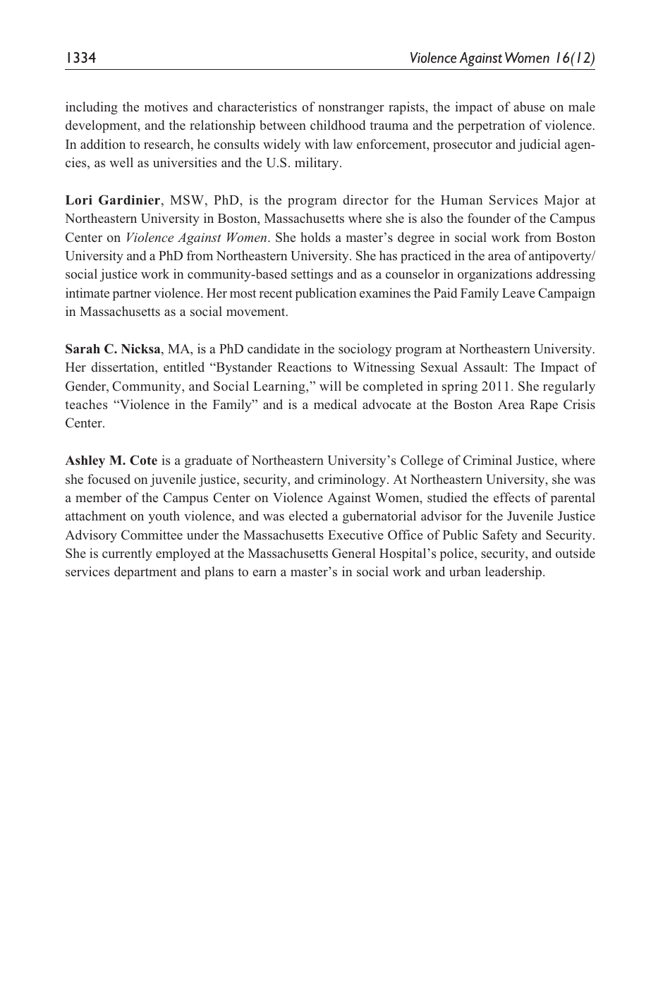 False Allegations of Sexual Assualt: an Analysis of Ten Years of Reported Cases - David Lisak, Lori Gardinier, Sarah C. Nicksa, Ashley M. Cote, Page 17