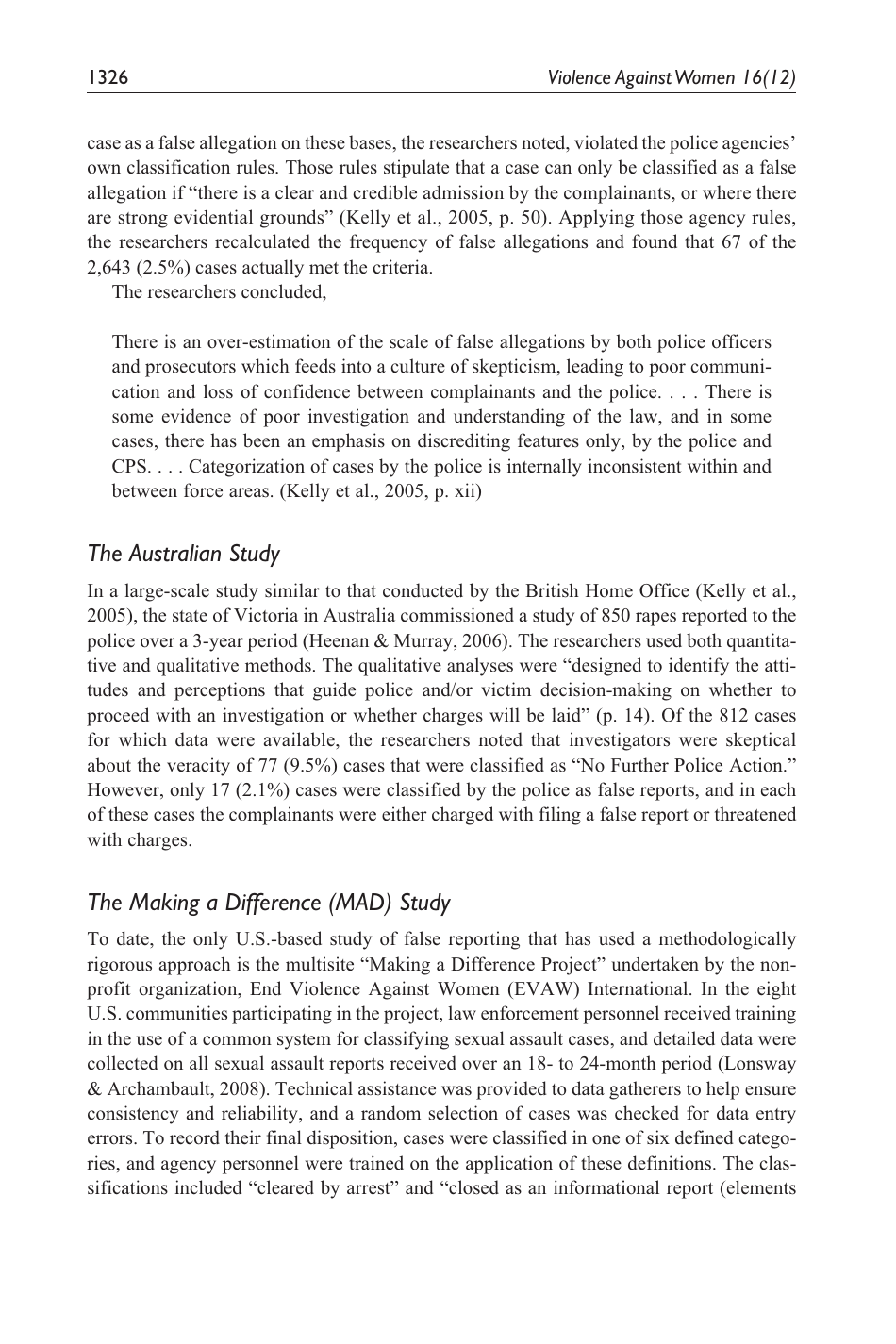 False Allegations of Sexual Assualt: an Analysis of Ten Years of Reported Cases - David Lisak, Lori Gardinier, Sarah C. Nicksa, Ashley M. Cote, Page 9