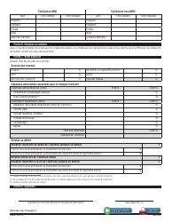 Forme V-3078 Rapport D&#039;exploitation - Programme D&#039;aide Gouvernementale Au Transport Collectif En Milieu Rural - Quebec, Canada (French), Page 4