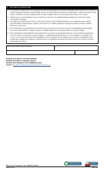Forme V-3286 Demande D&#039;aide Financiere - Mobilite Integree Et Connectee - Etude De Faisabilite - Programme D&#039;aide Aux Nouvelles Mobilites (Nomo) - Quebec, Canada (French), Page 6