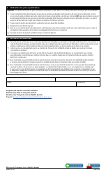 Forme V-3289 Demande D&#039;aide Financiere - Plan De Gestion DES Deplacements - Implantation De Mesures Prevues Dans Un Plan De Gestion De Deplacements - Programme D&#039;aide Aux Nouvelles Mobilites (Nomo) - Quebec, Canada (French), Page 4