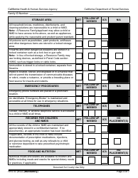 Form RFA03 Resource Family Home Health and Safety Assessment Checklist - California, Page 4