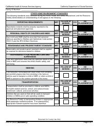 Form RFA03 Resource Family Home Health and Safety Assessment Checklist - California, Page 5