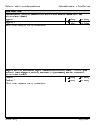Form RFA05 Resource Family Approval - Written Report - California, Page 16