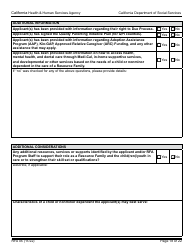 Form RFA05 Resource Family Approval - Written Report - California, Page 18