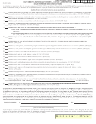 Form MV-15CF Request for Driving Record Information - New York (French), Page 2
