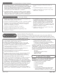 Instructions for Form MV-82F Vehicle Registration/Title Application - New York (French), Page 2