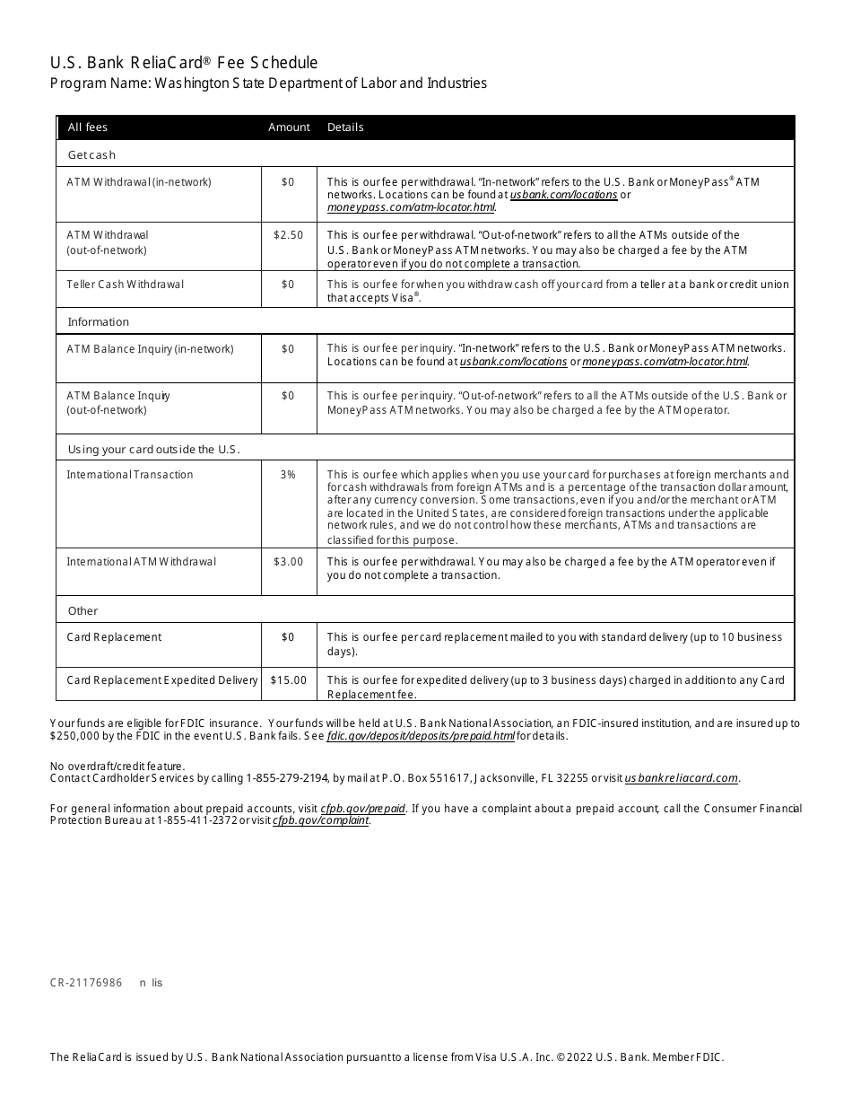 Form F120-240-000 Payment Method Authorization Form for Providers in Mexico Only - Washington, Page 4