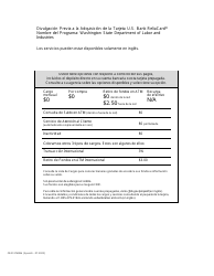Formulario F120-240-999 Formulario Para Autorizacion De Metodo De Pago Solo Para Proveedores En Mexico - Washington (Spanish), Page 3
