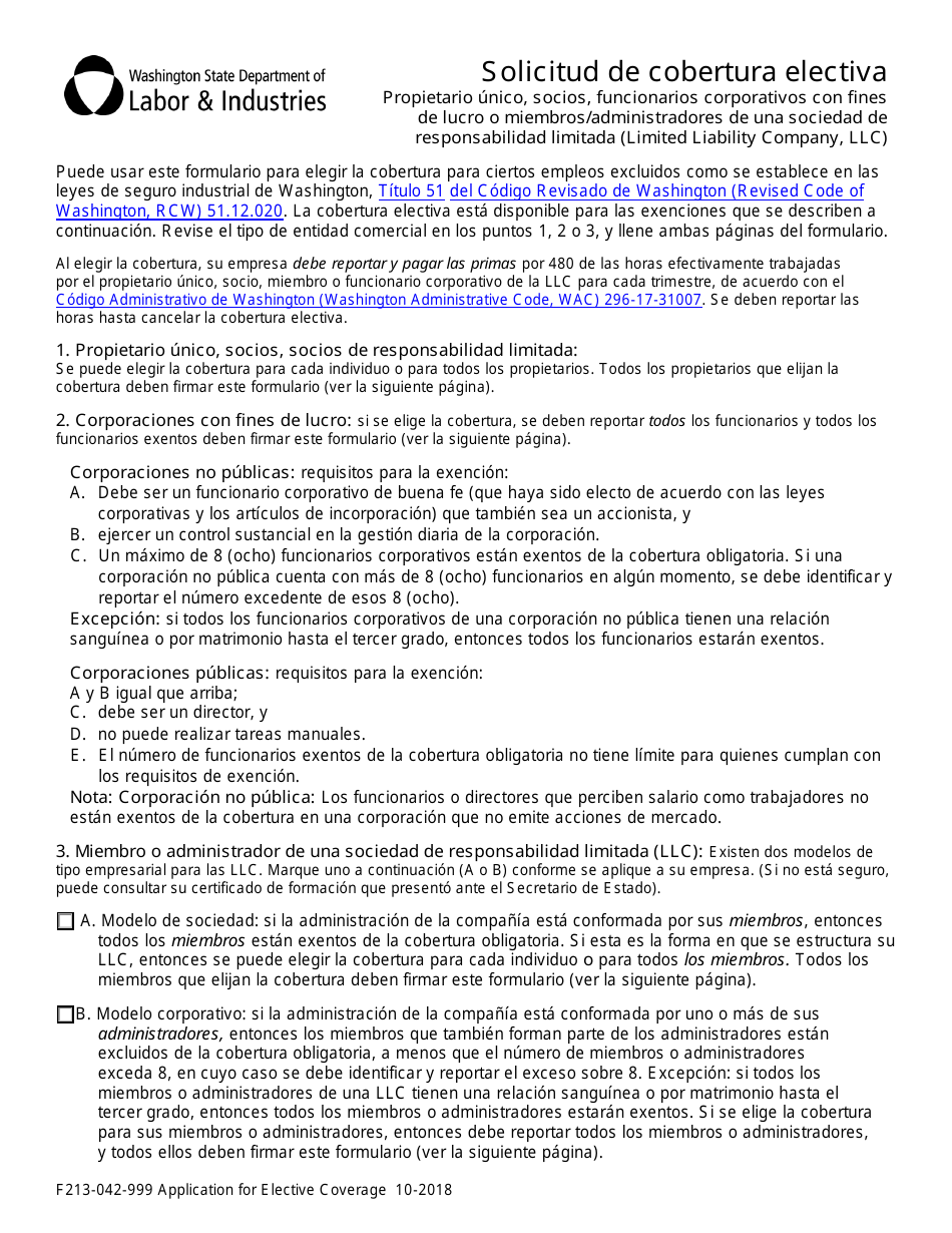 Formulario F213-042-999 - Fill Out, Sign Online and Download Fillable ...
