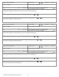 Form F242-409-232 Chemical Exposure Questionnaire - Washington (French), Page 4