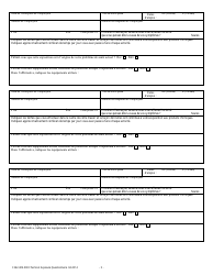 Form F242-409-232 Chemical Exposure Questionnaire - Washington (French), Page 5