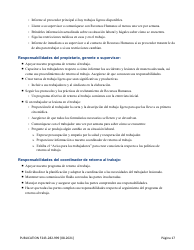 Formulario F243-282-999 Guia De Herramientas Para El Retorno Al Trabajo - Washington (Spanish), Page 18