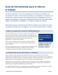 Formulario F243-282-999 Guia De Herramientas Para El Retorno Al Trabajo - Washington (Spanish), Page 5