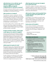 Formulario F245-224-999 Solicitud Para El Reembolso De Gastos De Viaje Y Salario Para El Examen Medico Independiente (Ime, Por Su Sigla En Ingles) - Washington (Spanish), Page 2