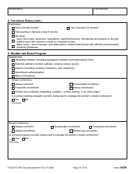 Form F245-377-000 Care Assessment Tool - Washington, Page 10