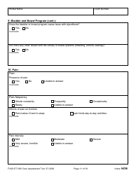 Form F245-377-000 Care Assessment Tool - Washington, Page 11