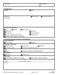Form F245-377-000 Care Assessment Tool - Washington, Page 14