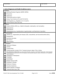 Form F245-377-000 Care Assessment Tool - Washington, Page 3