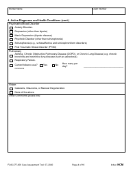 Form F245-377-000 Care Assessment Tool - Washington, Page 4