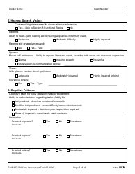 Form F245-377-000 Care Assessment Tool - Washington, Page 5