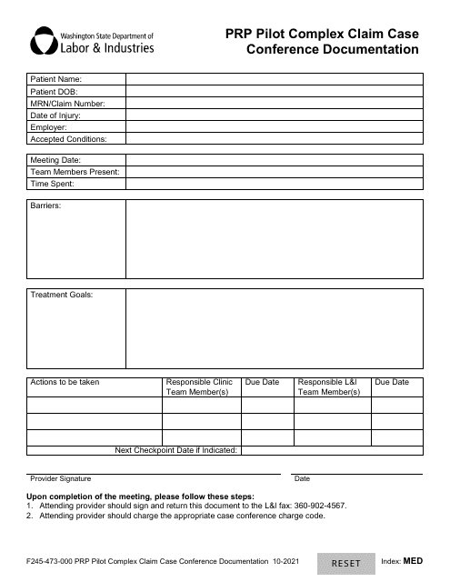 Form F245-473-000  Printable Pdf