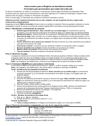 Formulario F248-369-999 Registro De Beneficiario Estatal Solo Para Proveedores Fuera Del Pais - Washington (Spanish), Page 2