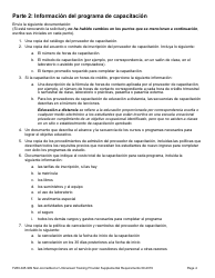 Formulario F280-045-999 Requisitos Complementarios Para Proveedores De Capacitacion No Acreditados O Sin Licencia - Washington (Spanish), Page 4