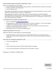 Form F280-059-000 Preferred Worker Wage Reimbursement Application for Employers - Washington, Page 2