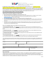 Document preview: Medical Self-certification Statement - South Dakota