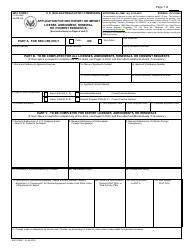 Document preview: NRC Form 7 Application for NRC Export or Import License, Amendment, Renewal, or Consent Request(S)
